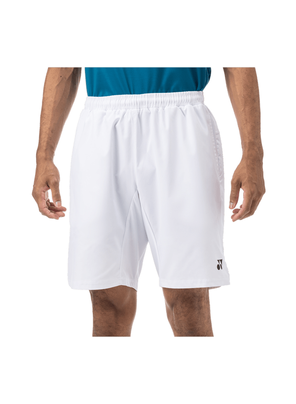 Yonex Men's Shorts YM0036 (White) - Nexus Badminton