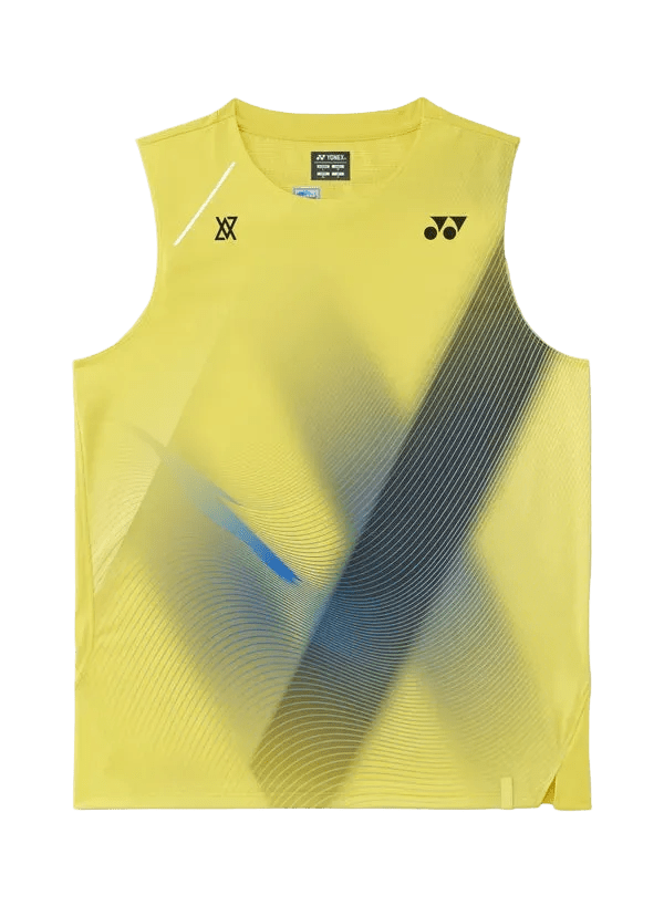 Yonex Men's Sleeveless Top 10798 (Laser Yellow) - VA Edition - Nexus Badminton
