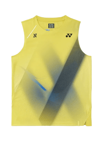 Yonex Men's Sleeveless Top 10798 (Laser Yellow) - VA Edition - Nexus Badminton