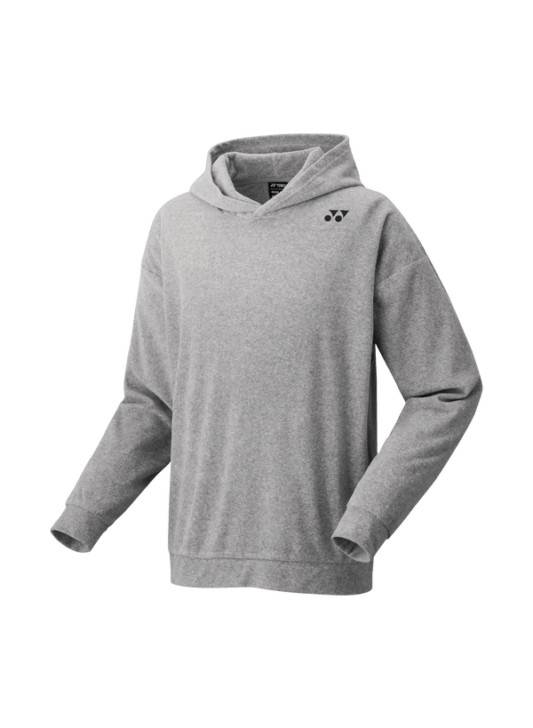 Yonex Men's Sweat Hoodie 30092 (Gray Sargasso) - Nexus Badminton