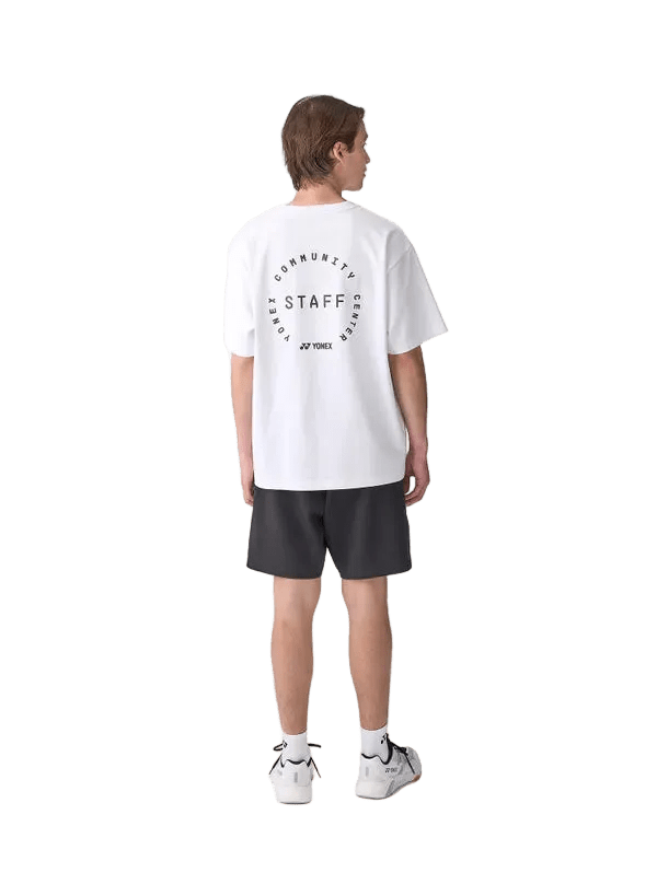 Yonex Men's T-Shirt 16957 (White) - 80th Anniversary Edition - Nexus Badminton