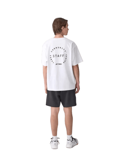 Yonex Men's T-Shirt 16957 (White) - 80th Anniversary Edition - Nexus Badminton