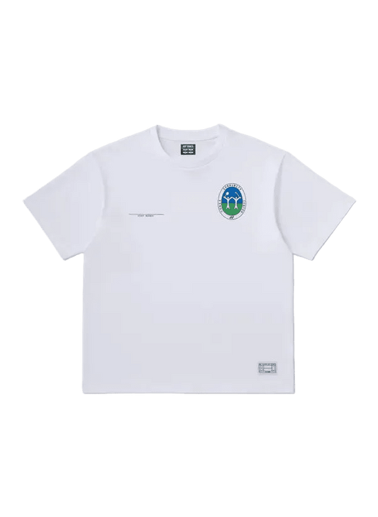 Yonex Men's T-Shirt 16957 (White) - 80th Anniversary Edition - Nexus Badminton
