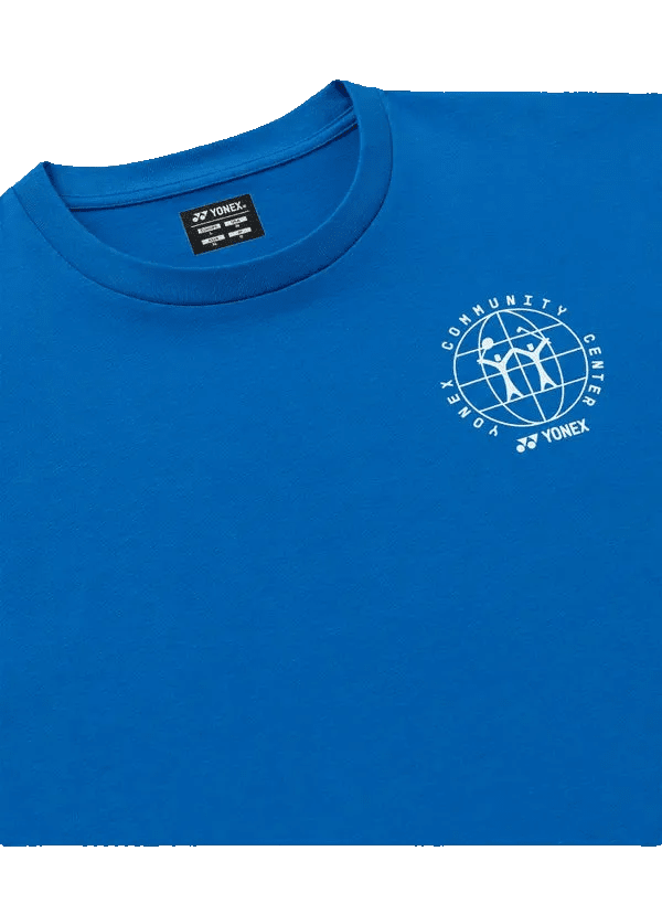 Yonex Men's T-Shirt 16958 (Blue) - 80th Anniversary Edition - Nexus Badminton