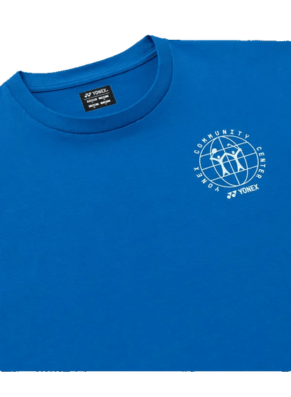 Yonex Men's T-Shirt 16958 (Blue) - 80th Anniversary Edition - Nexus Badminton