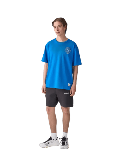 Yonex Men's T-Shirt 16958 (Blue) - 80th Anniversary Edition - Nexus Badminton