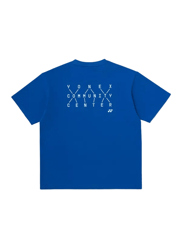 Yonex Men's T-Shirt 16958 (Blue) - 80th Anniversary Edition - Nexus Badminton