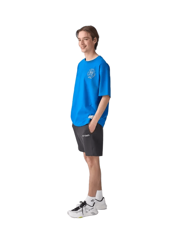 Yonex Men's T-Shirt 16958 (Blue) - 80th Anniversary Edition - Nexus Badminton