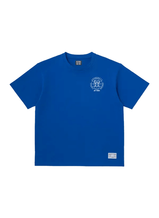 Yonex Men's T-Shirt 16958 (Blue) - 80th Anniversary Edition - Nexus Badminton