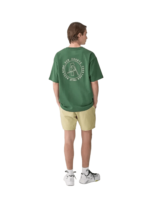 Yonex Men's T-Shirt 16959 (Green) - 80th Anniversary Edition - Nexus Badminton
