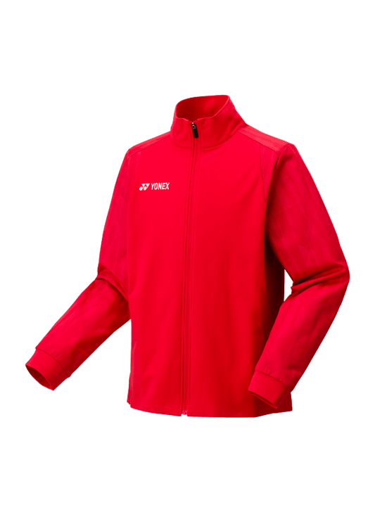 Yonex Men’s Warm - Up Jacket 51057 (Clear Red) - Nexus Badminton