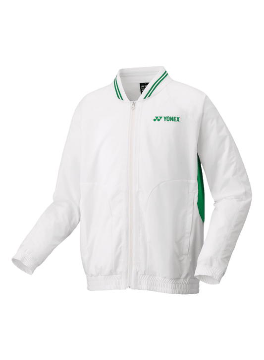 Yonex Men's Warm - Up Jacket 60156 (White) - Nexus Badminton