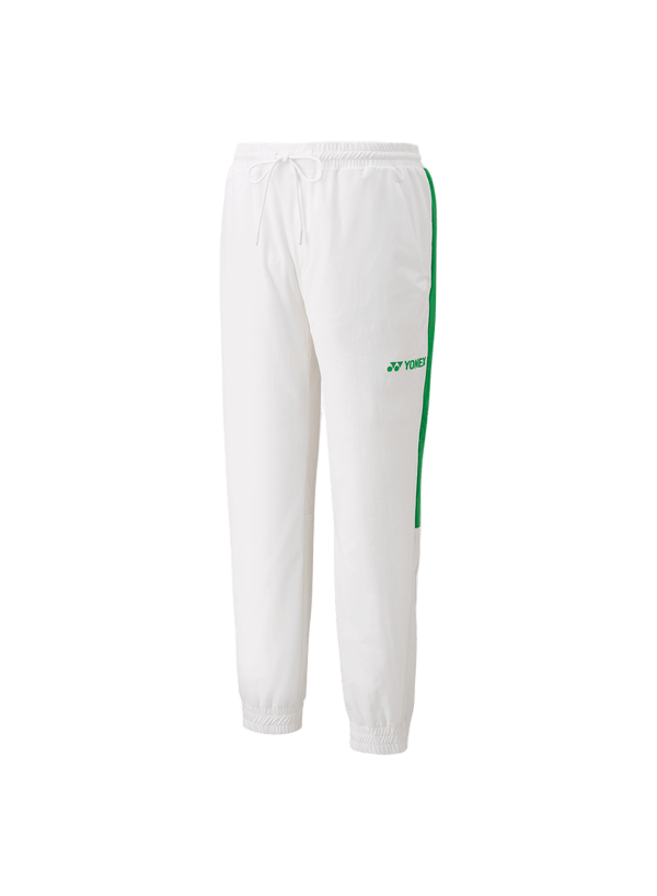 Yonex Men's Warm - Ups Pants 60156 (White) - Nexus Badminton