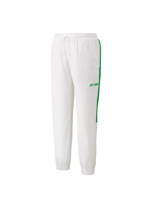 Yonex Men's Warm - Ups Pants 60156 (White) - Nexus Badminton