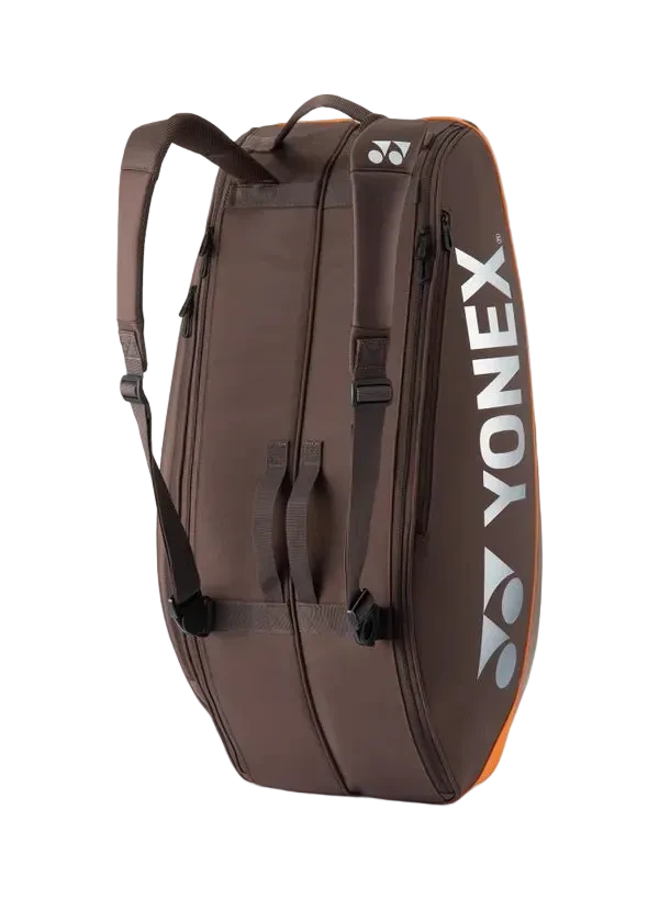 Yonex Pro 6 Racquet Bag (Espresso Brown) - Nexus Badminton