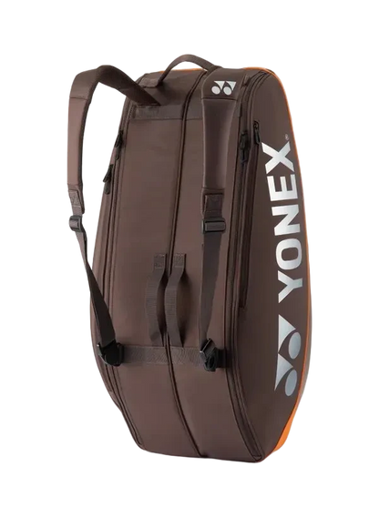 Yonex Pro 6 Racquet Bag (Espresso Brown) - Nexus Badminton