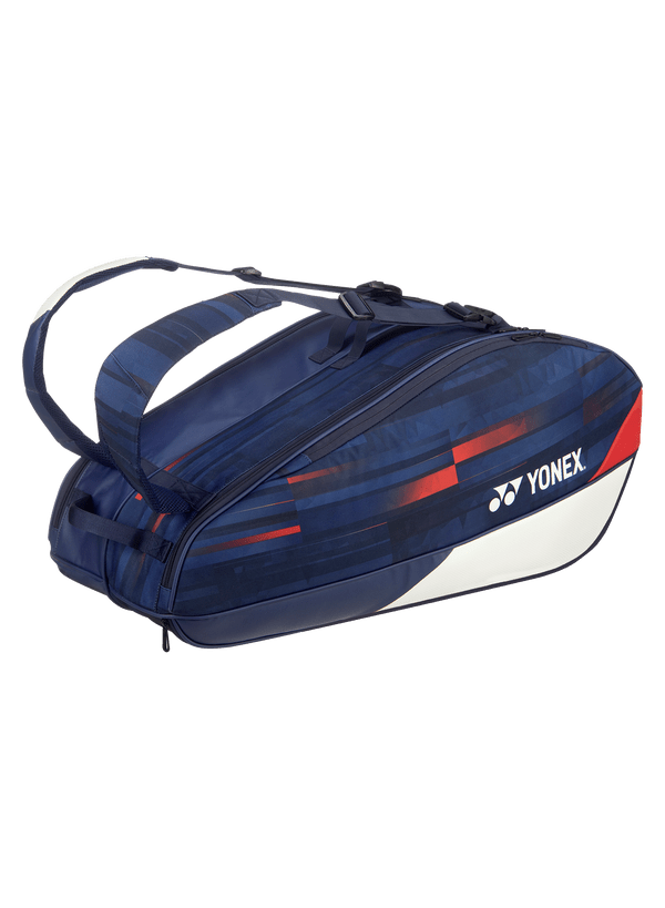 Yonex Pro 6 Racquet Bag - Olympic Limited Edition (White/Navy/Red) - Nexus Badminton