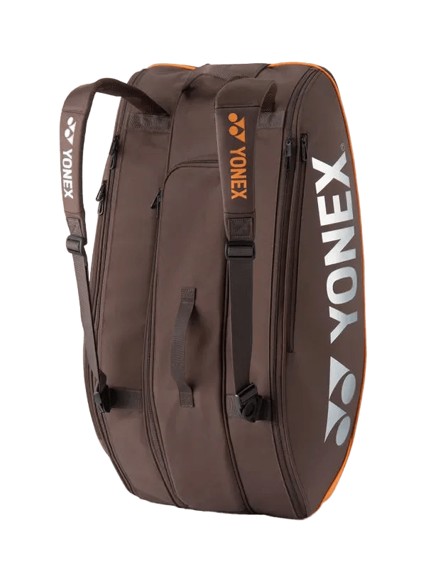 Yonex Pro 9 Racquet Bag (Espresso Brown) - Nexus Badminton
