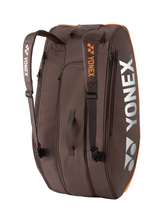 Yonex Pro 9 Racquet Bag (Espresso Brown) - Nexus Badminton