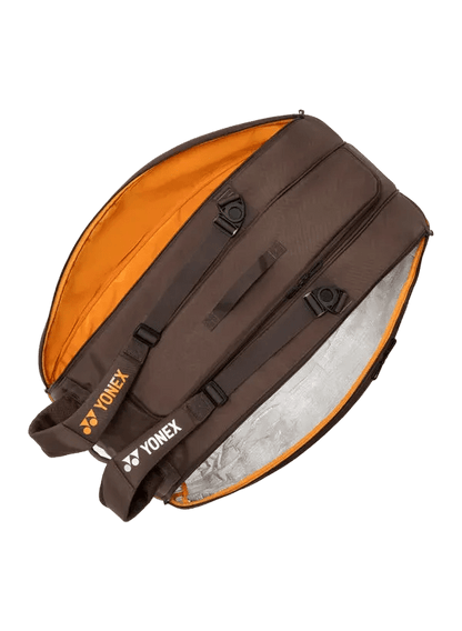 Yonex Pro 9 Racquet Bag (Espresso Brown) - Nexus Badminton