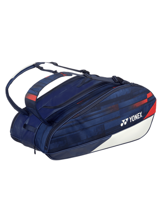 Yonex Pro 9 Racquet Bag - Olympic Limited Edition (White/Navy/Red) - Nexus Badminton