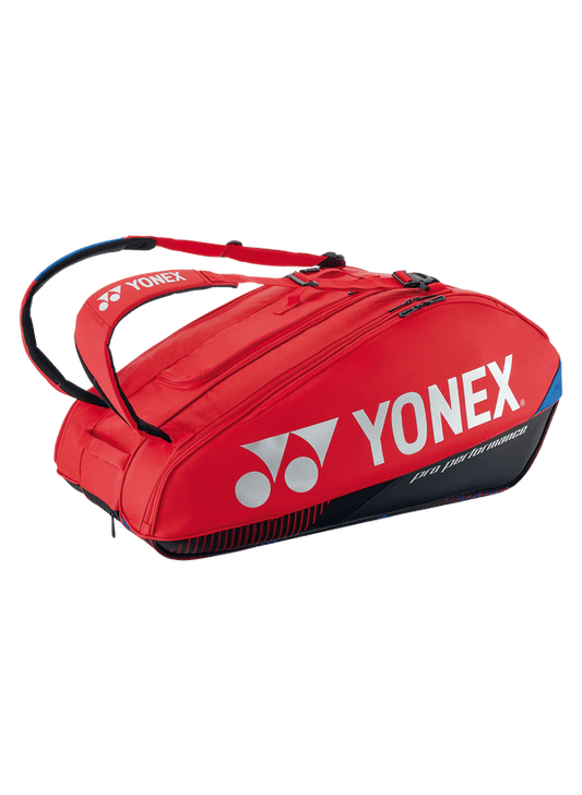 Yonex Pro 9 Racquet Bag (Scarlet) - Nexus Badminton