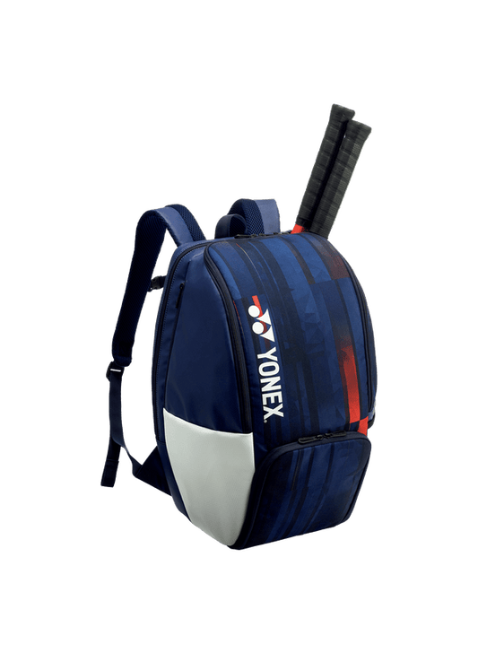 Yonex Pro Backpack - Olympic Limited Edition (White/Navy/Red) - Nexus Badminton