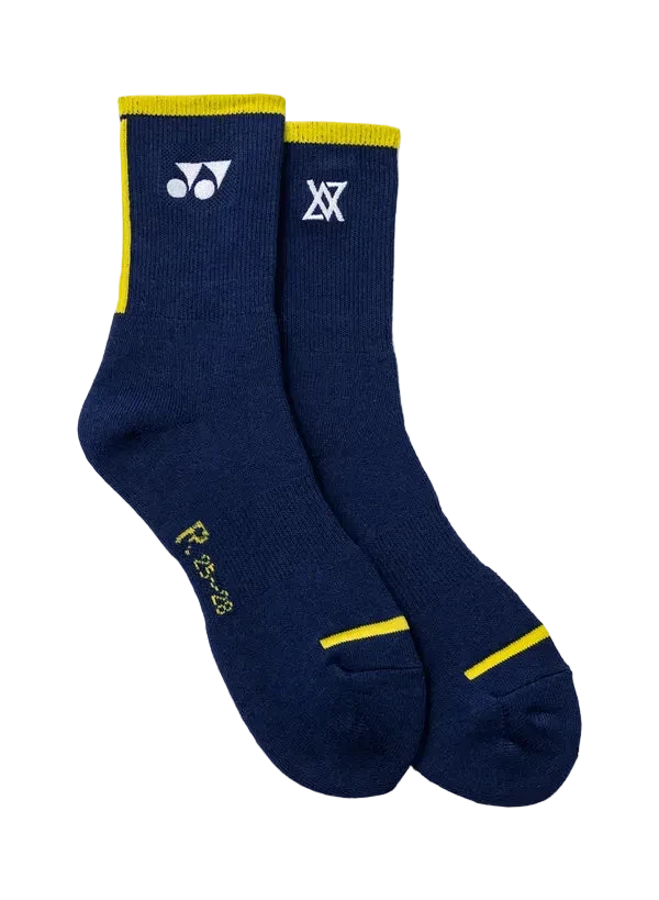 Yonex Sports Crew Socks 19248 (Dark Blue) - VA Edition