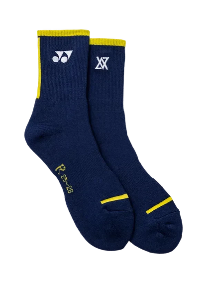 Yonex Sports Crew Socks 19248 (Dark Blue) - VA Edition