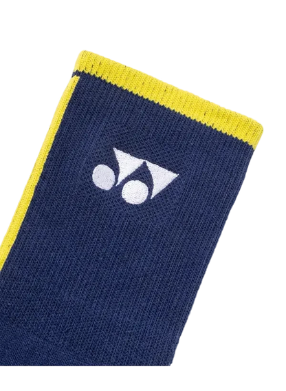 Yonex Sports Crew Socks 19248 (Dark Blue) - VA Edition logo detail