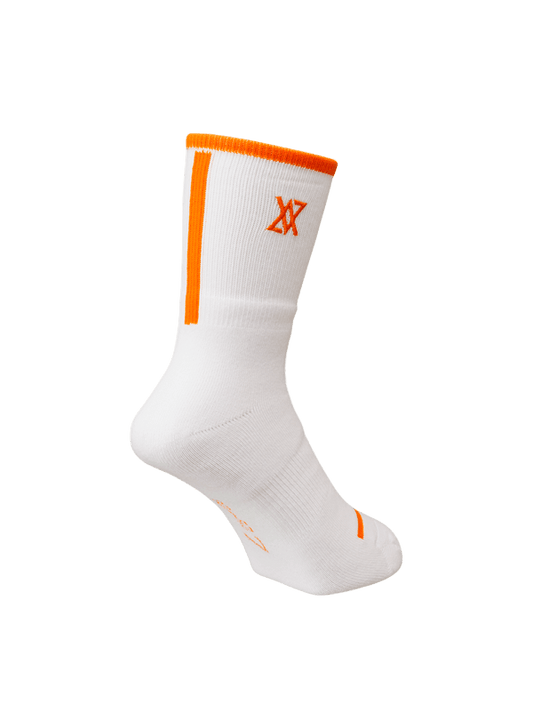 Yonex Sports Crew Socks 19248 (Flash Orange) - VA Edition - Nexus Badminton