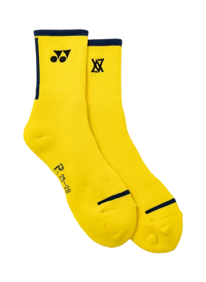 Yonex Sports Crew Socks 19248 (Laser Yellow) - VA Edition