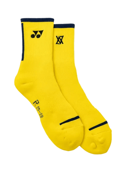 Yonex Sports Crew Socks 19248 (Laser Yellow) - VA Edition - Nexus Badminton