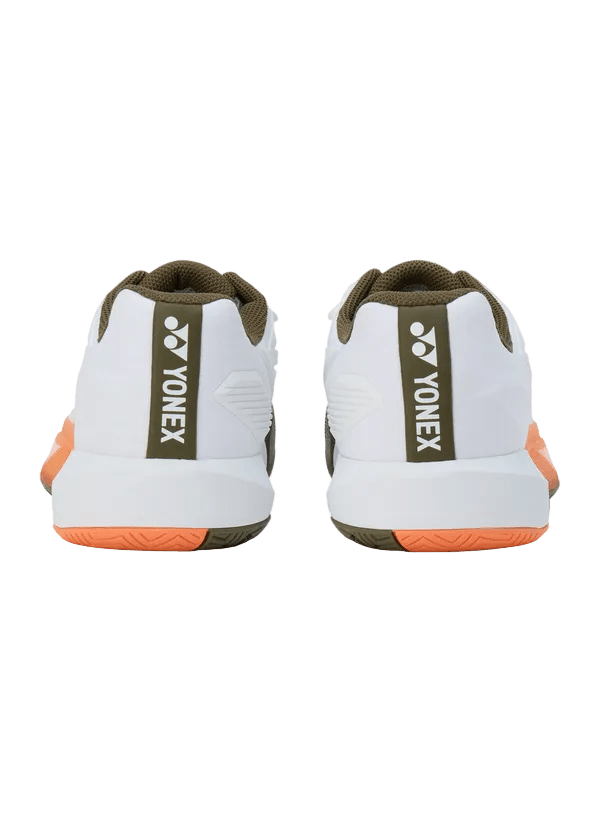 Yonex Tennis Shoe Power Cushion Eclipsion 5 Men (White/Brown) - Nexus Badminton