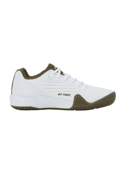 Yonex Tennis Shoe Power Cushion Eclipsion 5 Men (White/Brown) - Nexus Badminton