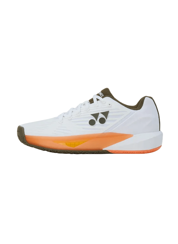 Yonex Tennis Shoe Power Cushion Eclipsion 5 Women (White/Brown) - Nexus Badminton