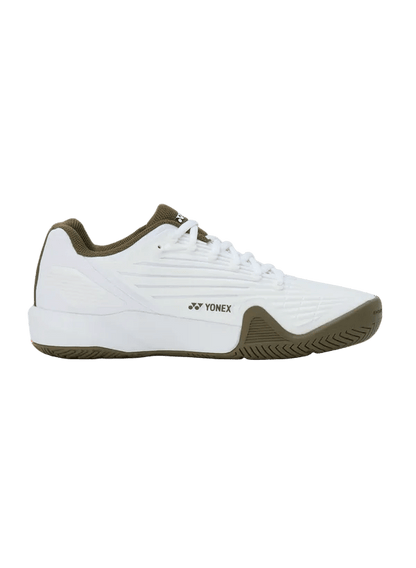 Yonex Tennis Shoe Power Cushion Eclipsion 5 Women (White/Brown) - Nexus Badminton