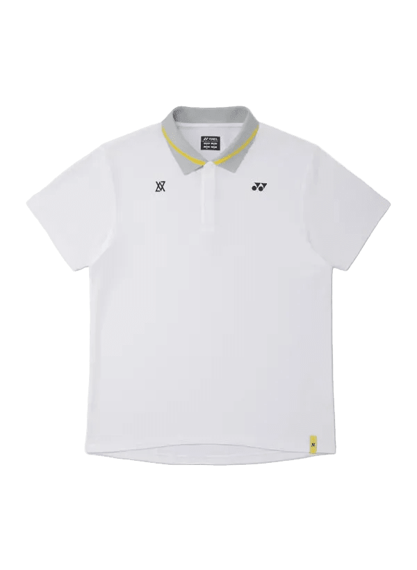 Yonex Unisex Polo Shirt 10819 (White) - VA Edition - Nexus Badminton