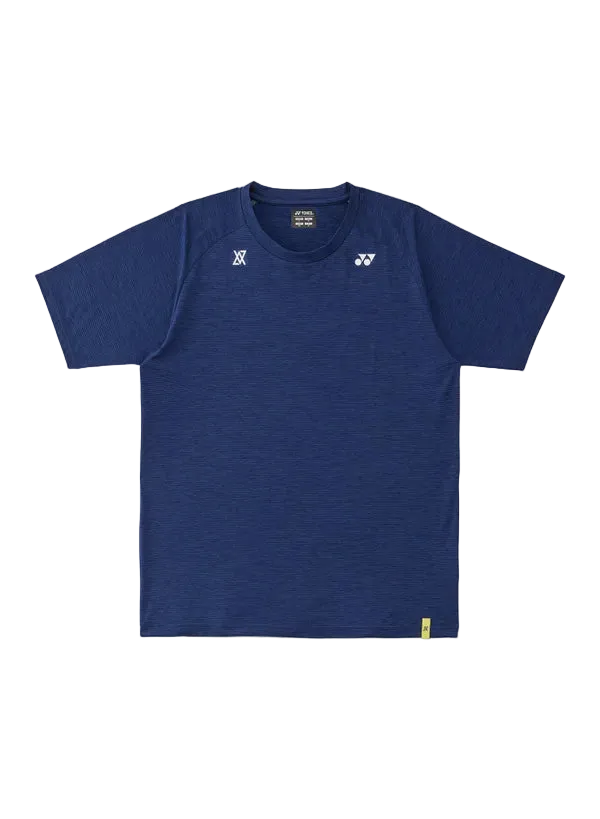 Yonex Unisex T-Shirt 16936 Dark Blue front view