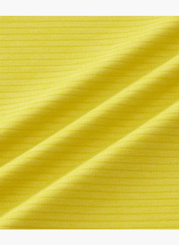Yonex Unisex T-Shirt 16936 Laser Yellow fabric detail