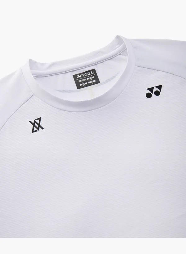 Yonex Unisex T-Shirt 16936 White chest detail