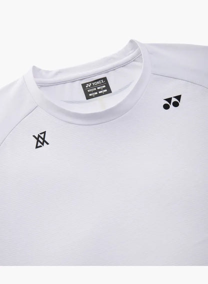 Yonex Unisex T-Shirt 16936 White chest detail