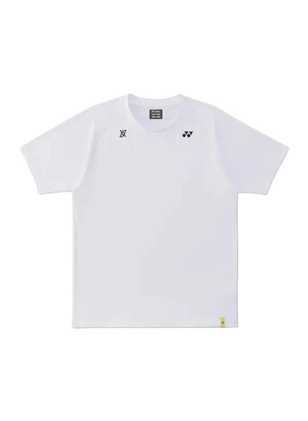 Yonex Unisex T-Shirt 16936 White front view