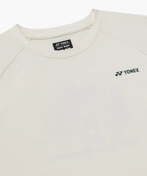 Yonex Unisex T-Shirt 16946 (Pearl Beige) - Nature Series Limited Edition - Nexus Badminton