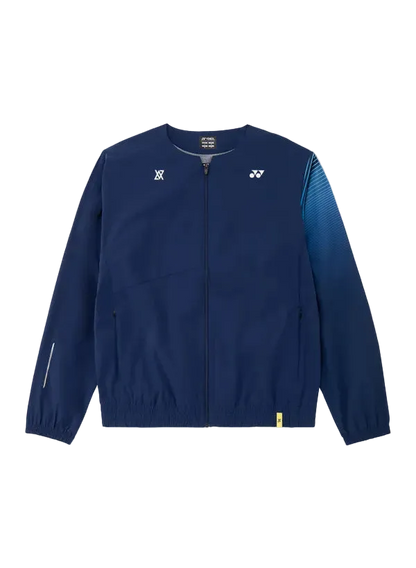 Yonex Unisex Warm-Up Jacket 50203 Dark Blue front view