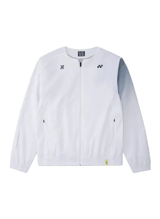 Yonex Unisex Warm-Up Jacket 50203 (White) - VA Edition - Nexus Badminton