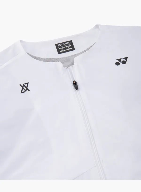 Yonex Unisex Warm-Up Jacket 50203 (White) - VA Edition - Nexus Badminton
