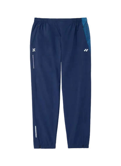 Yonex Unisex Warm-Up Pants 60203 Dark Blue front view
