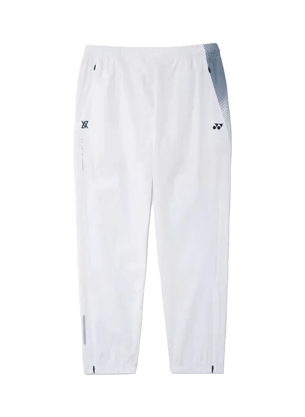 Yonex Unisex Warm-Up Pants 60203 (White) - VA Edition - Nexus Badminton