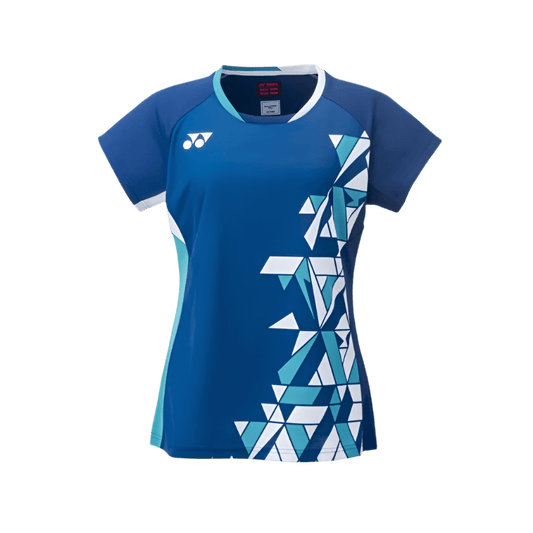 Yonex Women's Crew Neck Shirt 20635 (American Blue) - Nexus Badminton